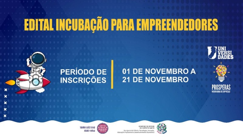 CEET Talmo Luiz Silva lança edital de seleção para empreendedores