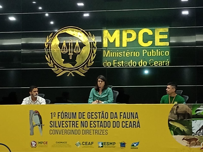 Técnicos da Semace debatem gestão da fauna silvestre em Fórum