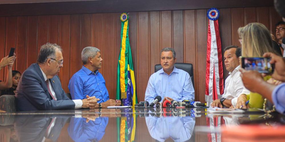 Governo da Bahia e governador eleito Jerônimo Rodrigues montam equipe de transição.