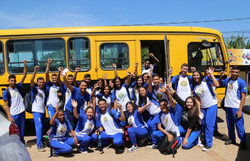 Alunos da zona rural de Rio Branco participam de aulão do pré-Enem Legal
