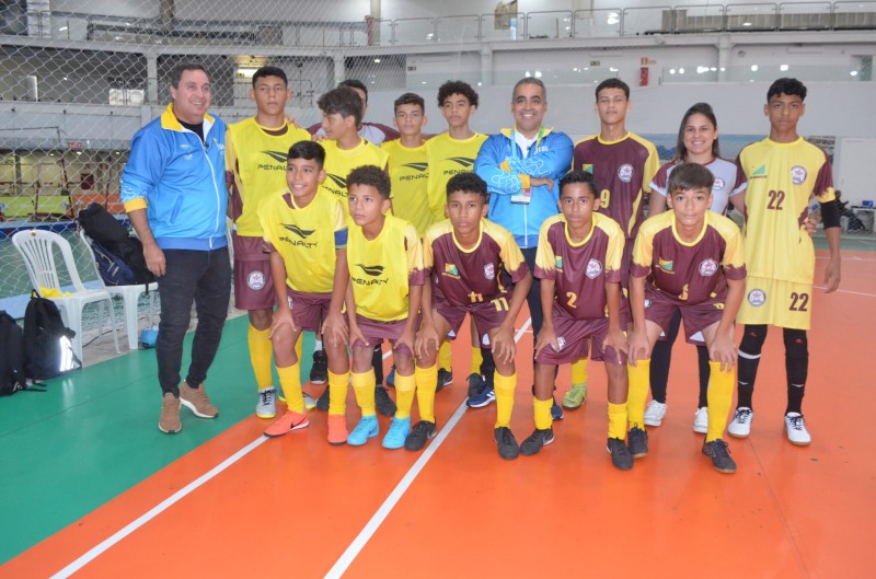 Colégio Acreano vence mais uma partida nos Jogos Escolares Brasileiros e está na final do futsal masculino