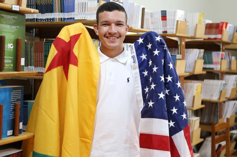 Estudante da Cidade do Povo vai representar o Acre no Programa Jovem Embaixador 