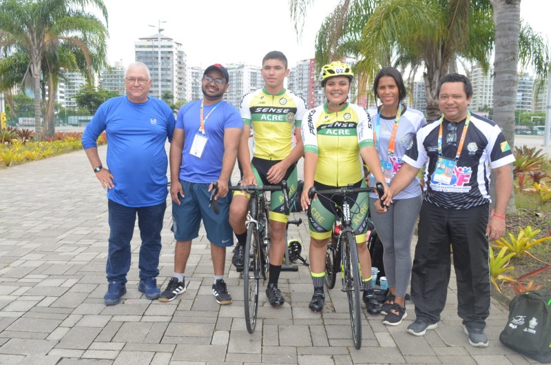 Atleta do ciclismo acreano é destaque dos jogos escolares