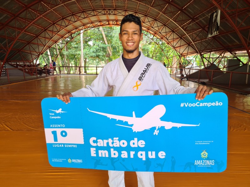 Experiência e técnica: Atleta amazonense de jiu-jitsu vai em busca título inédito no Campeonato Mundial em Abu Dhabi