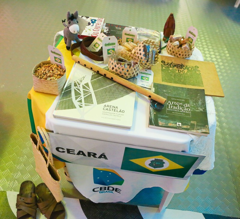 Delegação do Ceará participa da Noite dos Estados nos JEB’s