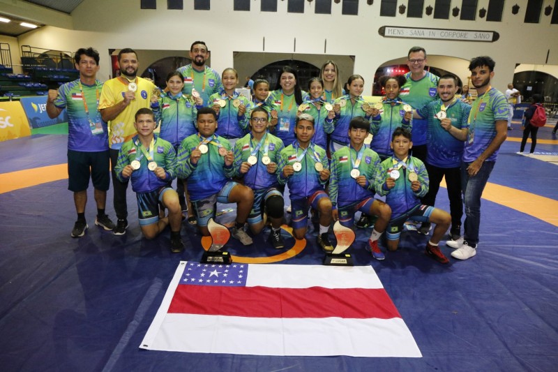 JEB’s: Wrestling do Amazonas vence em todas as categorias e volta para casa com 13 medalhas