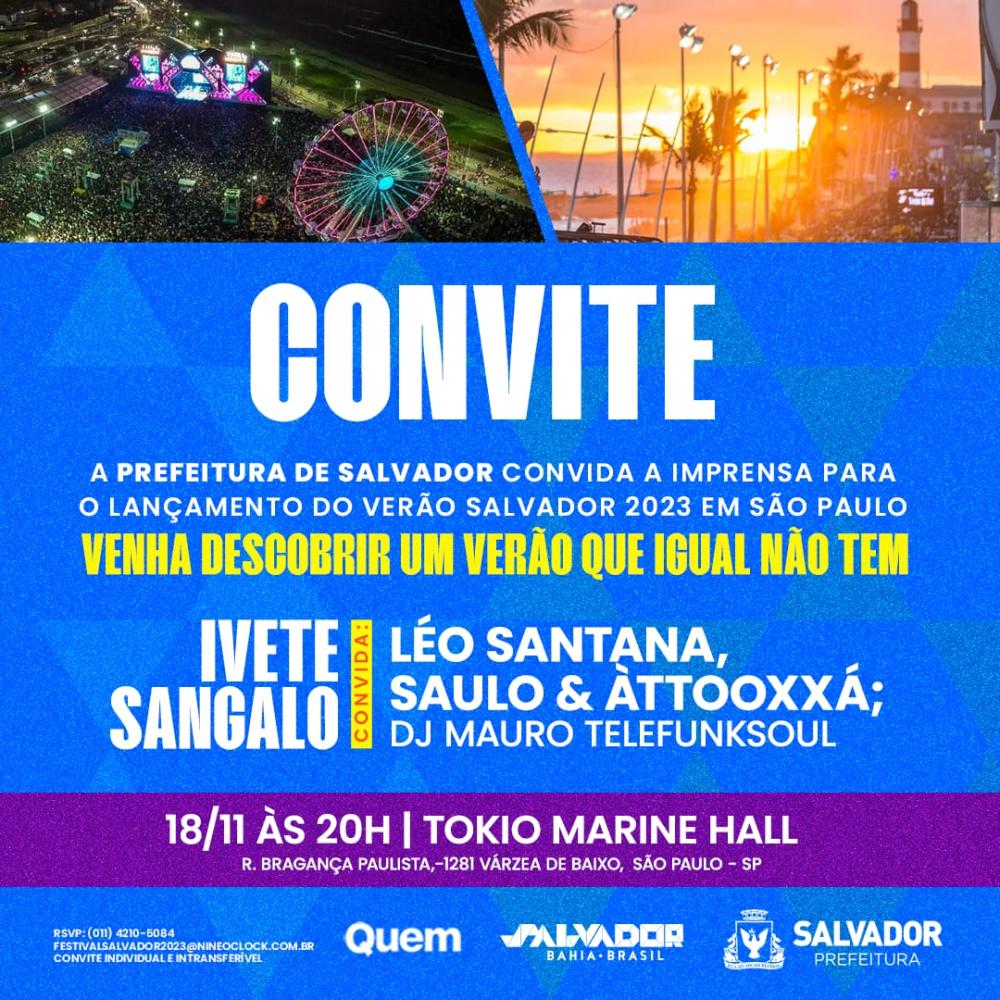 Salvador apresenta novidades para o verão 2022/2023 em evento.