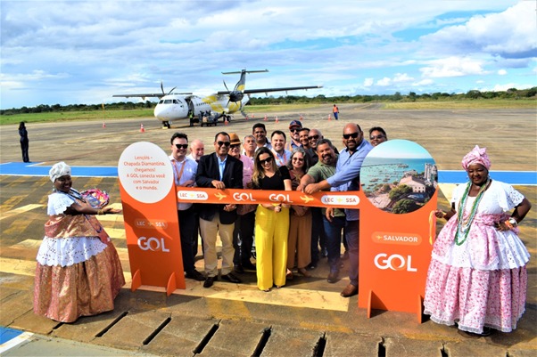 GOL faz voo inaugural entre Salvador e Lençóis e conecta Chapada Diamantina com o Brasil e o mundo.