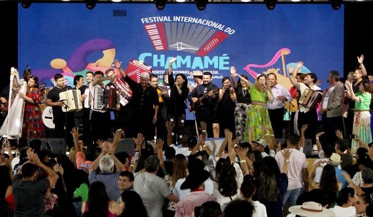 Após 10h de shows, Festival do Chamamé de Murtinho encerra com gosto de continuidade