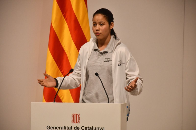 Estudantes do Aprendiz do Futuro realizam visita oficial ao presidente da Catalunha