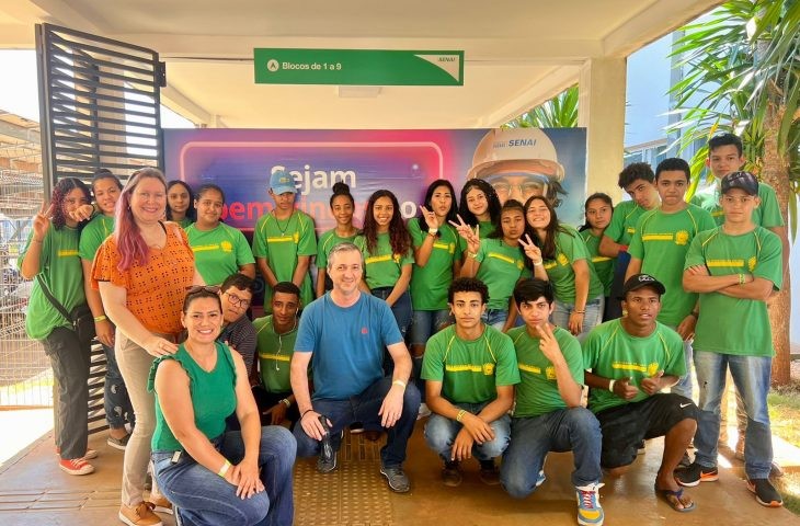 Estudantes da REE de Caarapó participam do “Mundo Senai”, em Dourados