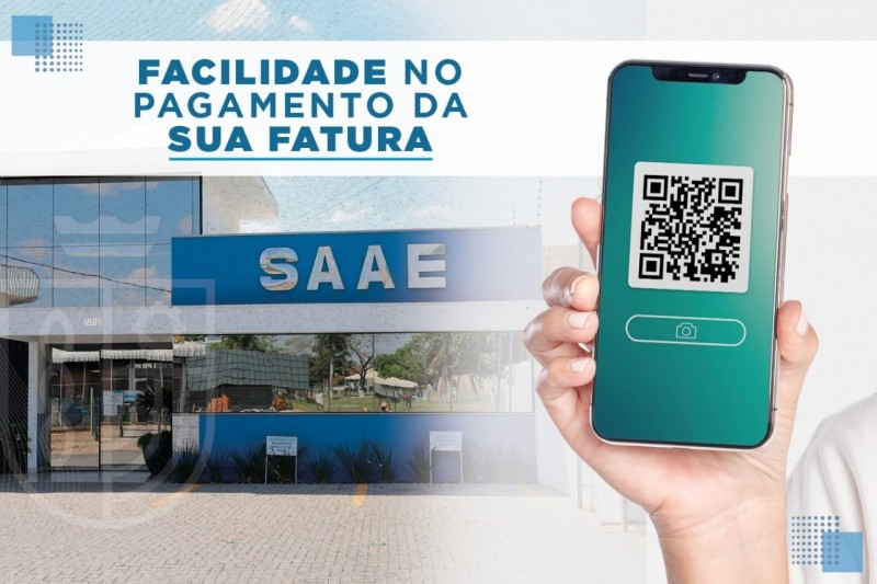 Saae implantará sistema de pagamento PIX em contas de água e esgoto em Lucas do Rio Verde
