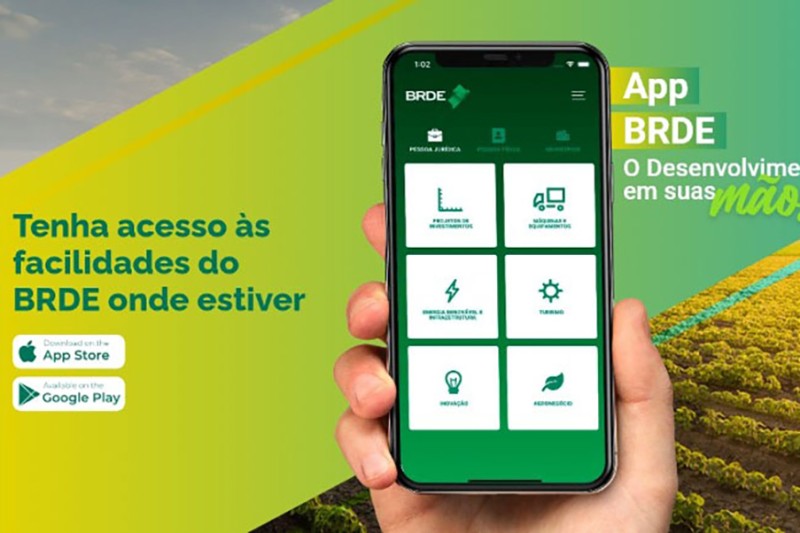 BRDE moderniza aplicativo e 76% das solicitações virtuais já viram contratações