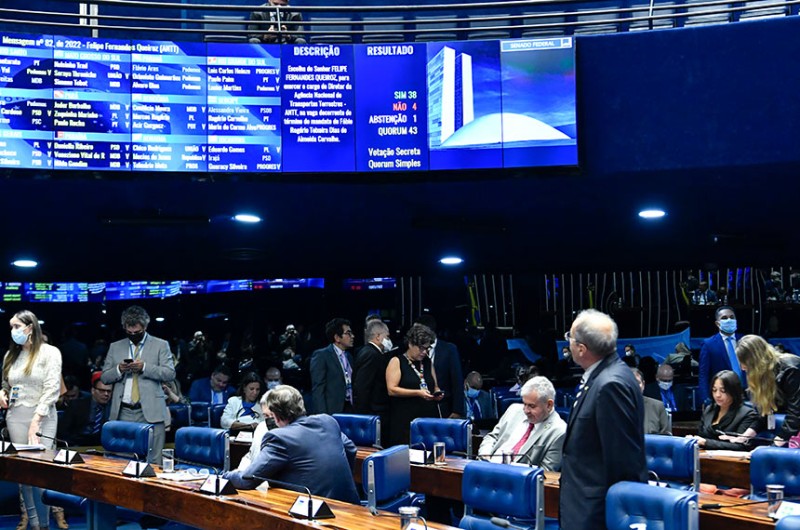Plenário confirma três diretores para a Antaq