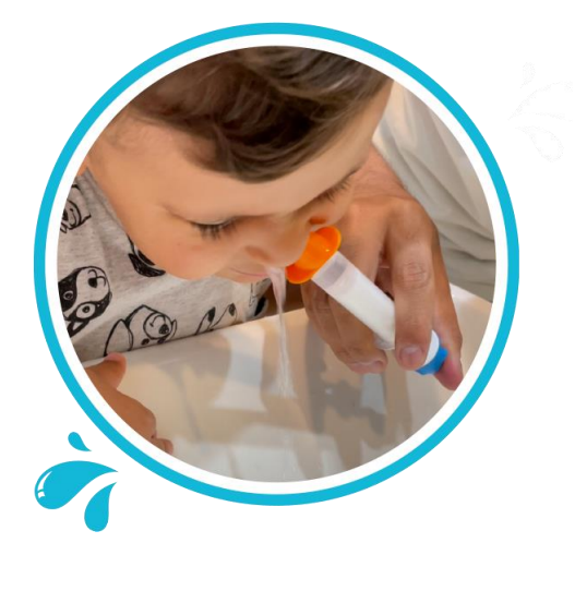 Pediatras recomendam lavagem nasal infantil diária