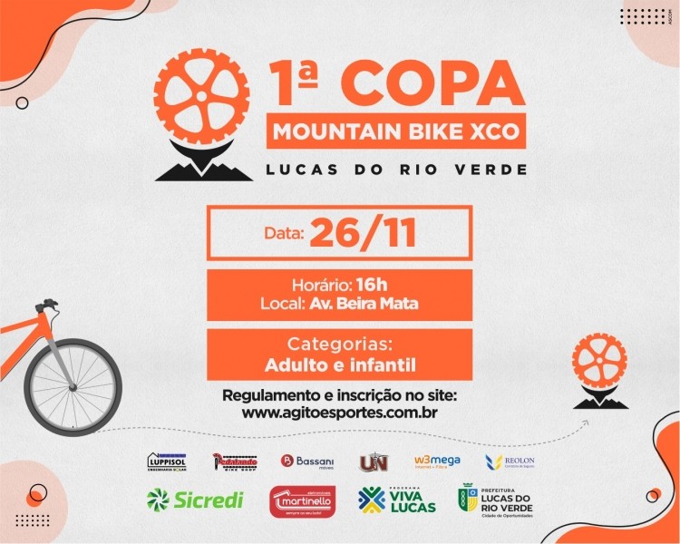 Secretaria de Esporte e Lazer divulga trajeto da Copa Mountain Bike XCO