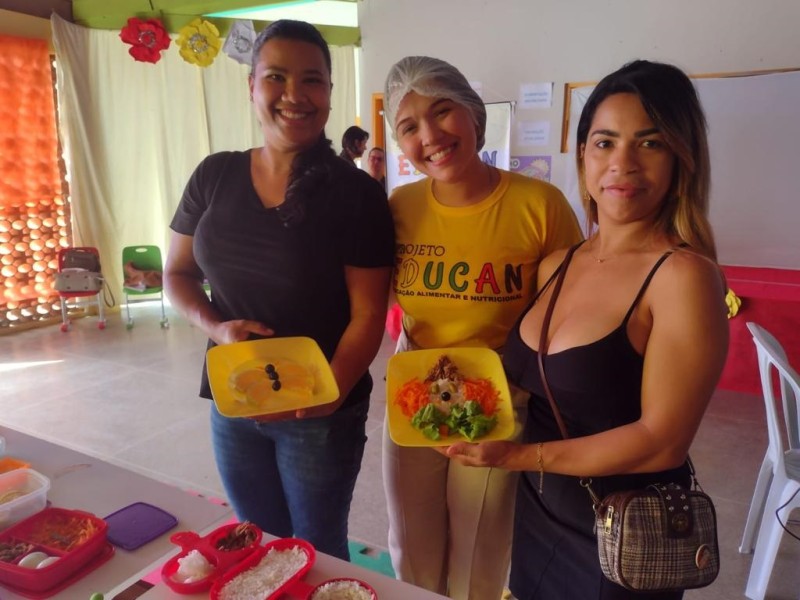 Smed realiza atividade do Educan no Centro Municipal de Educação Infantil Padre Benedito Soares