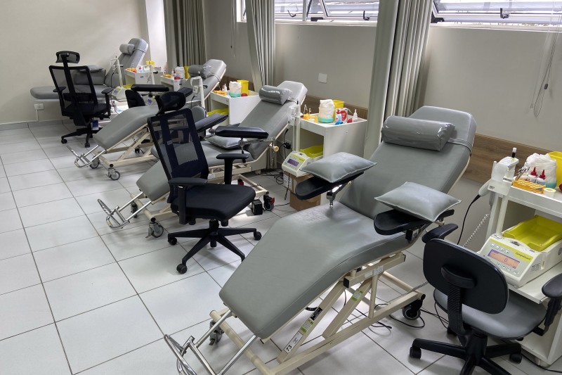 Investimento no Hemonúcleo de Ponta Grossa dobra média diária de doações de sangue na região