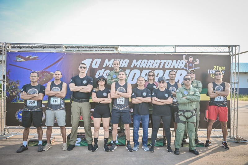 Corrida com meia maratona e resgate de emergência marcam aniversário de 13 anos do Ciopaer