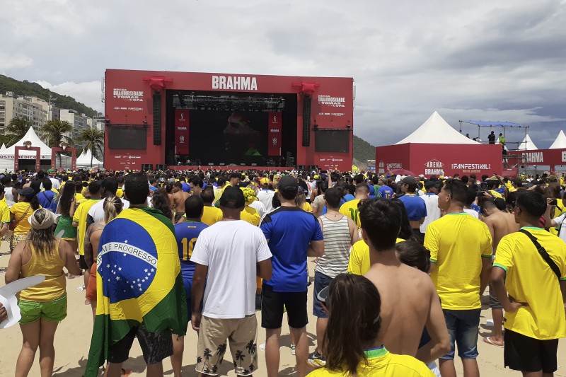 Vitória da seleção embala expectativa do hexa entre torcedores no Rio