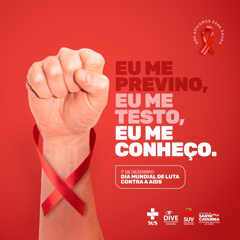 Dezembro vermelho: mês alerta para a importância do diagnóstico precoce, prevenção e tratamento na luta contra o HIV/Aids