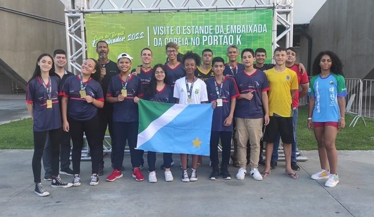 Equipe sul-mato-grossense retorna da Copa do Brasil de Taekwondo com 15 medalhas