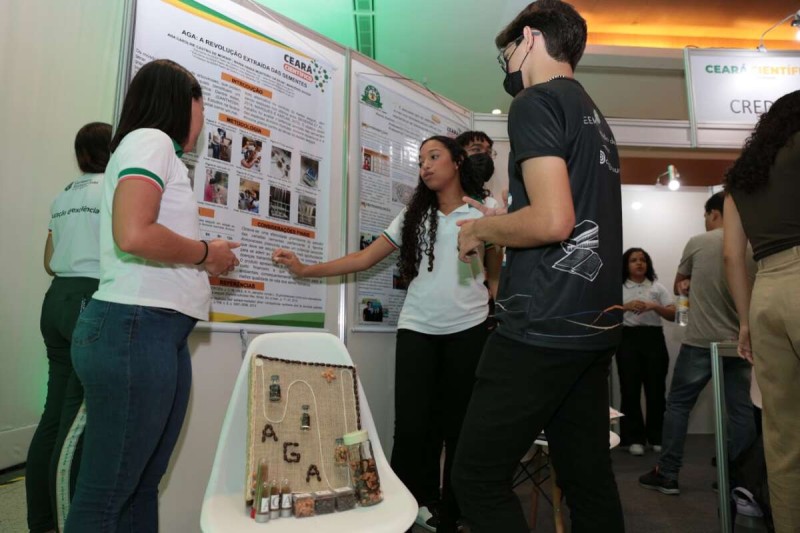 Ceará Científico: estudantes apresentam projetos inovadores para demandas sociais
