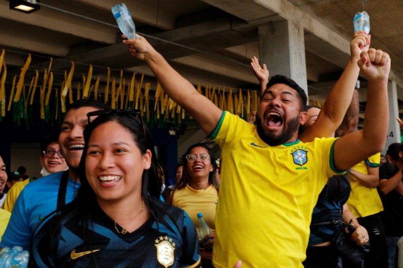 Copa na Arena mobilizou 27 mil torcedores durante transmissões dos jogos do Brasil pela Copa do Mundo 2022