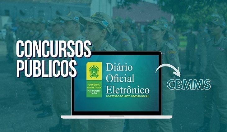 Mais de 750 candidatos faltaram às provas dos concursos do CBMMS neste domingo