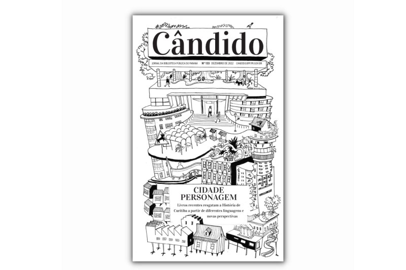 Novos livros sobre a memória de Curitiba são o assunto de capa do jornal Cândido