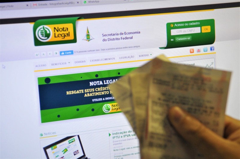 Nota Legal sorteia R$ 3 milhões em prêmios nesta sexta-feira no DF