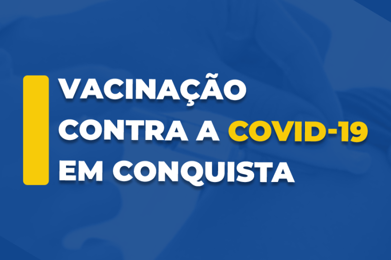 Vacinação contra a Covid-19 segue até quinta-feira nas unidades de saúde