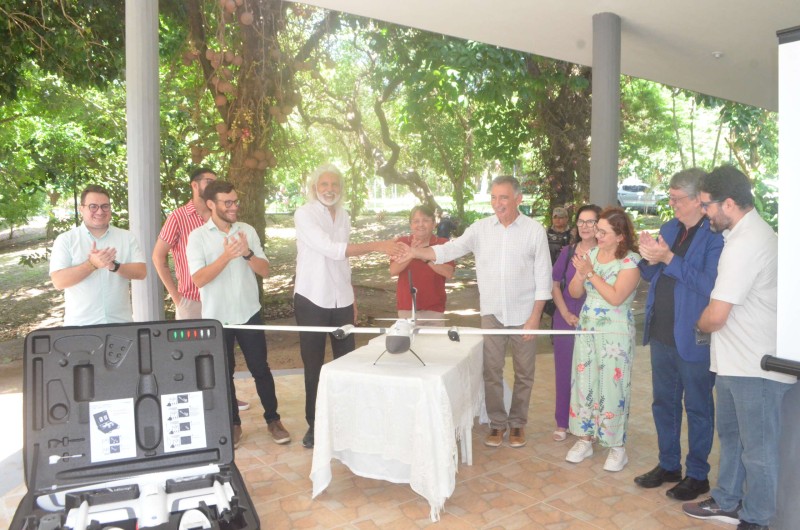 Sema recebe da Secitece dois veículos aéreos não tripulados e quem ganha é o meio ambiente