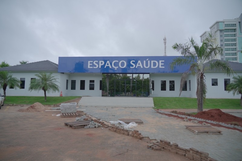 Reforma do Espaço Saúde anda a passos largos