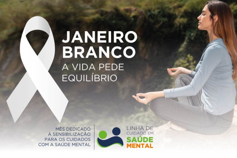 Janeiro Branco: Paraná reforça a importância dos cuidados com a saúde mental