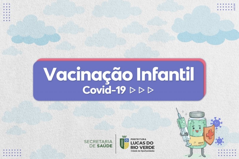 Liberada 3ª dose da Pfizer Pediátrica para crianças de 5 a 11 anos