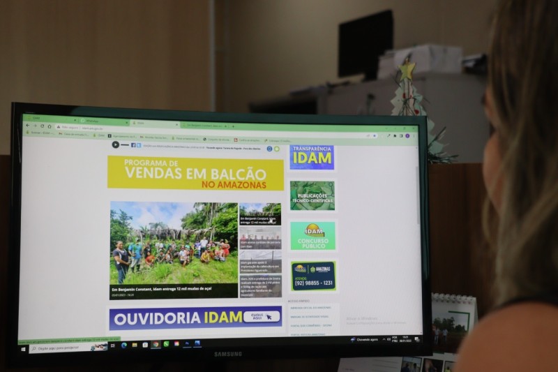 Inovações facilitam acesso à ouvidoria e transparência das ações do Idam