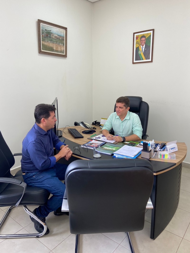 Controlador-geral do Estado recebe presidente do Imac para planejar parcerias