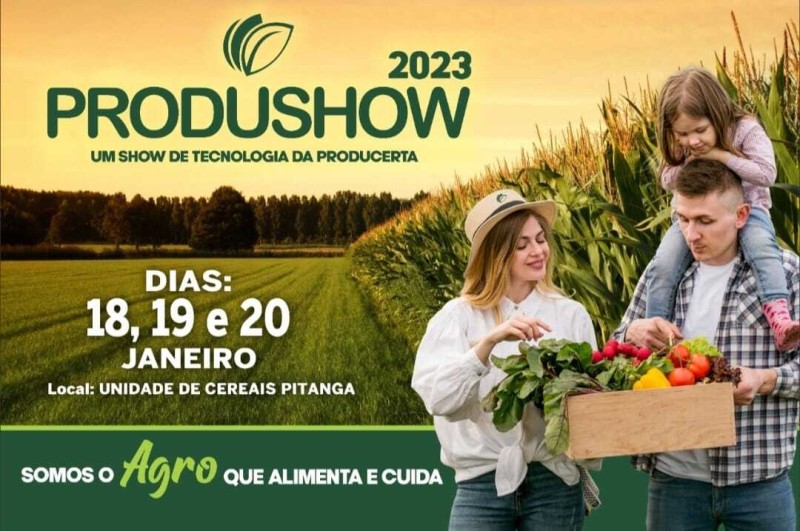 Produshow 2023 reúne tecnologia e novas cultivares em Pitanga
