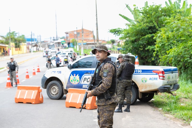 Polícia Militar do Acre deflagra operação de trânsito na capital acreana