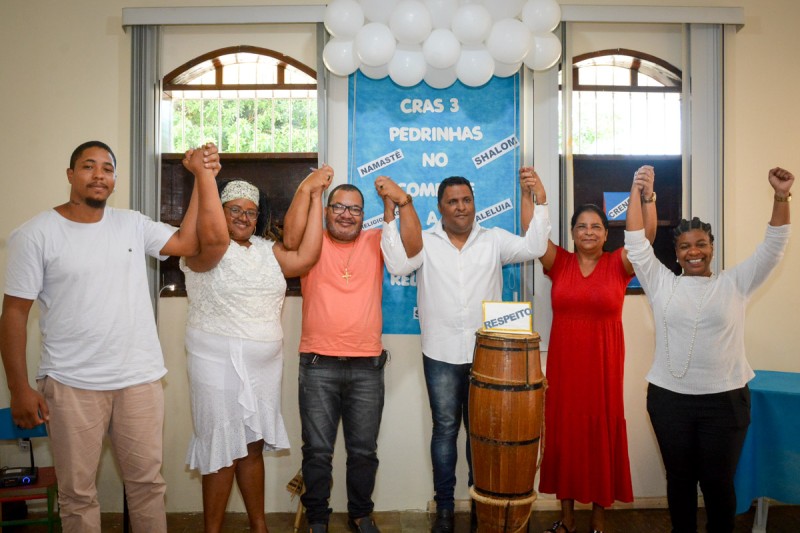 Cras Pedrinhas e Coordenação de Igualdade Racial realizam ação sobre o Dia Nacional de Combate à Intolerância Religiosa