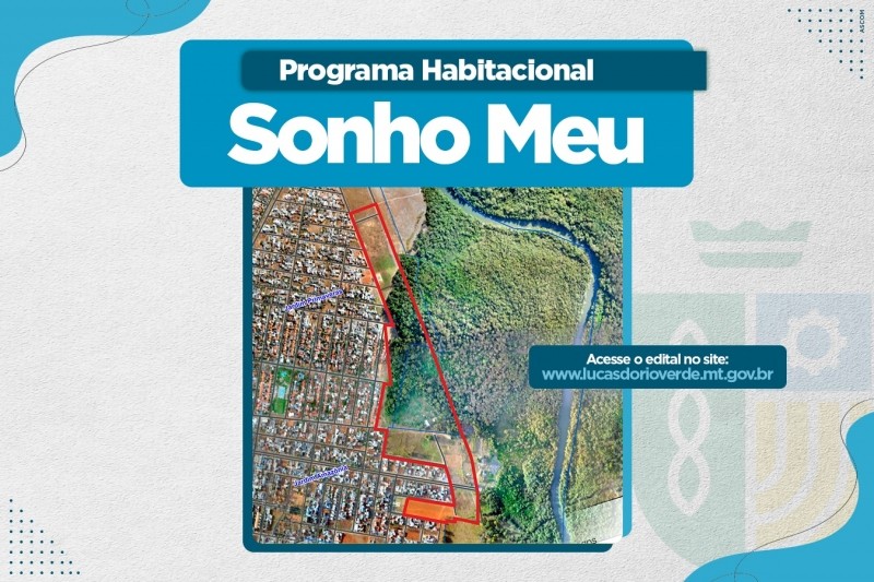 Inscrições para os agendados do Habitacional Sonho Meu iniciam nesta segunda-feira (23)