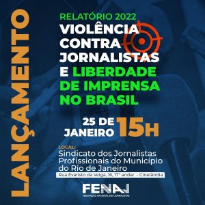 Brasil registra uma agressão a jornalista por dia em 2022.