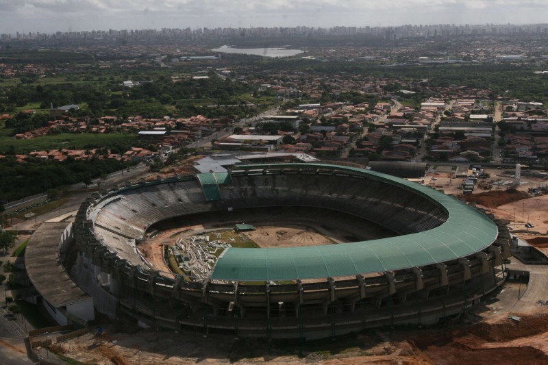 Arena Castelão completa 10 anos do primeiro jogo após sua modernização para a Copa do Mundo