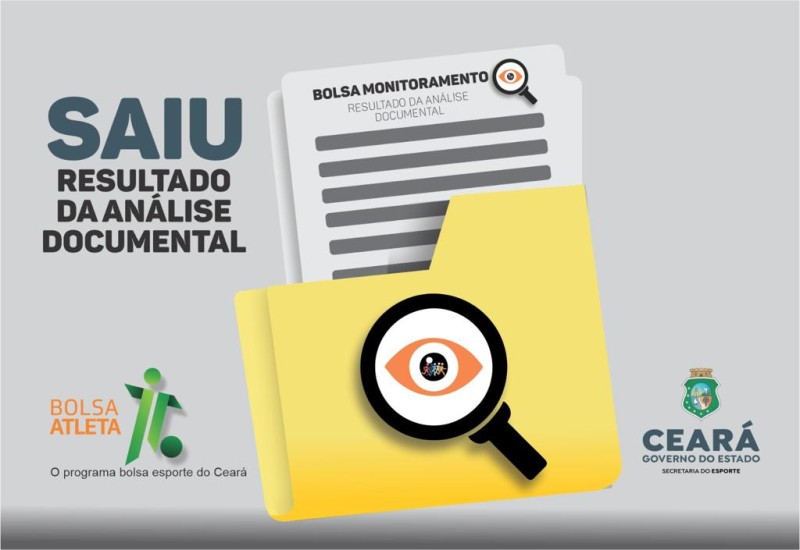 Sejuv divulga lista dos candidatos selecionados para 2ª fase da concessão da Bolsa Monitoramento do Programa Ceará Atleta