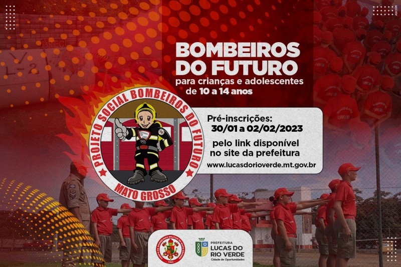 Bombeiros do Futuro abre pré-inscrições com apoio das secretarias de Segurança Pública e de Assistência Social e Habitação