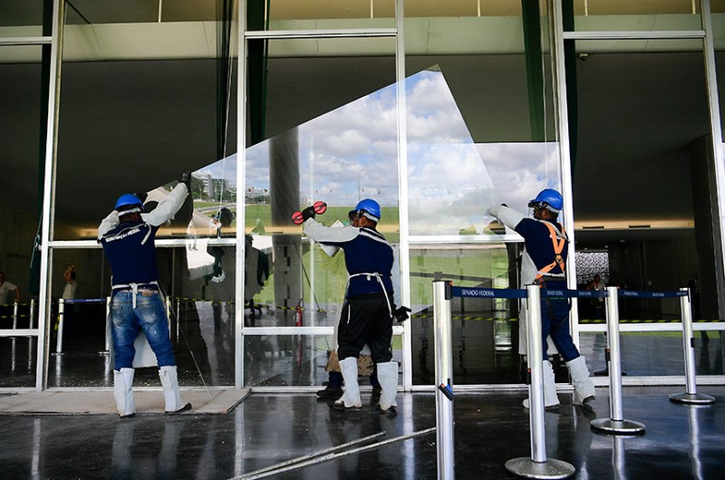 Obras de engenharia são concluídas e Senado está pronto para a posse
