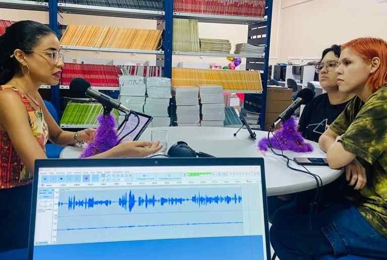 Alunas e professoras integram equipe nacional de podcast do Museu do Amanhã (RJ)
