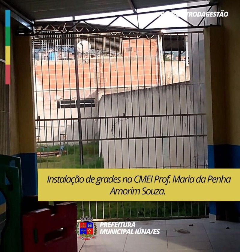 OBRA 136 - Manutenção e reforma CMEI Prof. Maria da Penha Amorim Souza