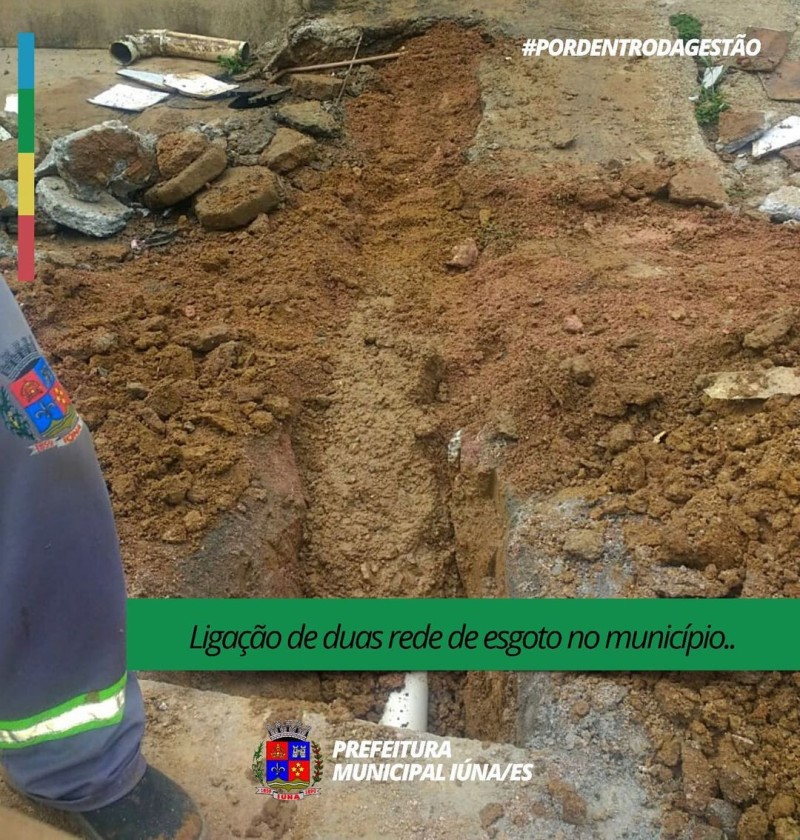 OBRA 139 - Ligação de duas rede de esgoto no município